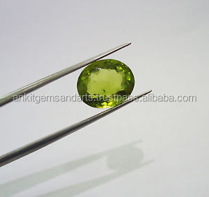 Loupe Clean Quality Oval Shape Natural <b>Peridot</b> Gemstones - Product Image 4