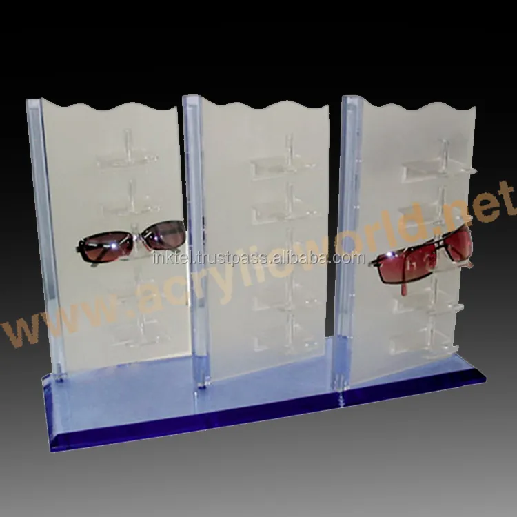 Présentoir de lunettes de soleil rotatif d'usine présentoir à lunettes affichage impression personnalisée en acrylique présentoir à lunettes