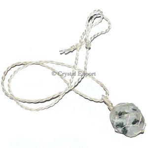 ห่อมูนสโตนสายรุ้งจี้ร่วงลง - Product Image 1