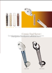 Pommeau de douche contemporain à la vitamine C adoucisseur d'eau filtre au chlore élimination 99.9% noyau de valve en céramique salles de bains hôtels spas faits - Product Image 4