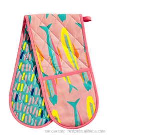 Gant de four de couleur grise pour une utilisation en cuisine Gant de four de bonne qualité le plus vendu chez un fournisseur indien - Product Image 3