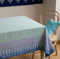 Nouveau motif floral jacquard luxueux personnalisable 100% coton linge de table doux écologique pour les Offre Spéciale