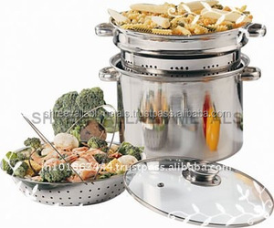 หม้อนึ่งพาสต้าสแตนเลสแบบรักษ์โลก NEELKANTH / MAX FRESH - Product Image 4