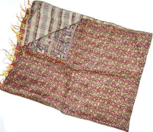 Mix Wholesale Beautiful <b>Silk</b> Kantha <b>Shawls</b> - Product Image 3