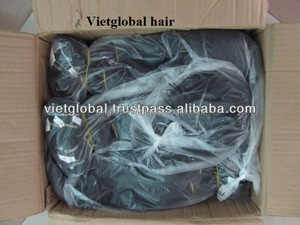 ขายส่งผมสีเทาจำนวนมาก,100% ที่ยังไม่ได้เวอร์จินผมสีเทาจำนวนมาก - Product Image 3