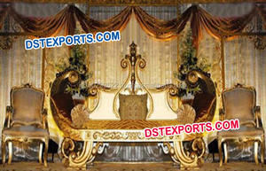 Nuevos muebles de boda con estilo, conjunto de sofá italiano para boda, conjunto de sofá de boda moderno, conjunto de decoración de boda indio personalizado, Australia - Product Image 6