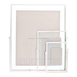 Base en métal pour cadre photo verre pour décoration de maison de luxe taille cadre photo antique en métal - Product Image 4