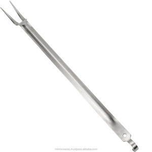 Best Price MIINOX 21" Stainless Steel Eco-Friendly <b>Fork</b> /CE Certification High Quality Metal Hooked Design Indian Seller - Product Image 1
