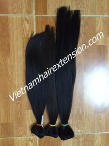 Extensions de cheveux humains vierges Remy du Vietnam, 100% cheveux bruts, double trame machine - Product Image 2