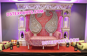 ชุดเวที Mehandi สำหรับงานแต่งงาน,ร่มเวทีมุสลิมสำหรับตกแต่งงานแต่งงาน - Product Image 4