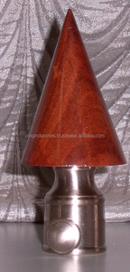 OMG Industries Curtain Pole Finial Antique Brass Hinged Tension Twist Finial Curtain <strong>Rod</strong>