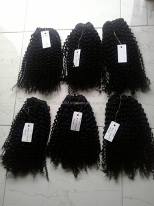 Unprocessed Indian weft CHUNKY curly hair extensions for FACTORY prices - Product Image 4