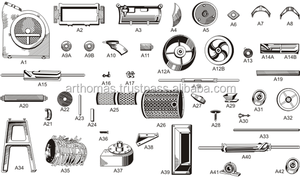 ข้าว De-Husker อะไหล่ - Product Image 1