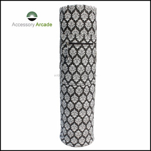 Best Quality Private Label Yoga Mat Bag Zippered/Drawstring Closure Natural Cotton Canvas 75cm Length Custom Logo Carton - Product Image 6