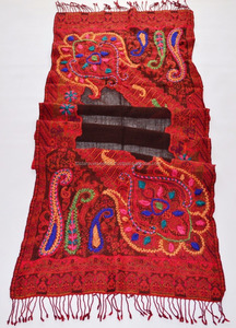 Women Fashion Girl <strong>Thick</strong> <strong>Wool</strong> Pashmina Stole Scarf <strong>Shawl</strong> Wraps Warm Winter Autumn Custom Elegance 100% <strong>Wool</strong> Made in <strong>India</strong>