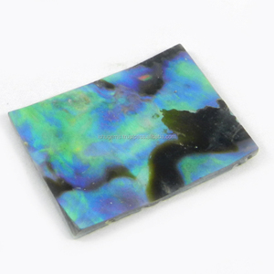 Newest Selling Natural <b>Abalone</b> <b>Shell</b> Rectangle Cabochon 1.21 Gms 25x19mm Loose Gemstone for Jewelry Making - Product Image 1