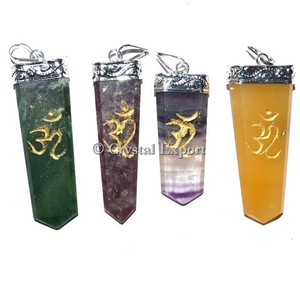 จี้หินโมรามอสแบบแบน: จี้สลักลายสำหรับการบำบัด - Product Image 5