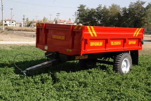 Remorque à double essieu, remorque avant et arrière à 5 tons - Product Image 4