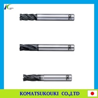 Outils de coupe japonais OSG de haute qualité, fraises HSS CC-EMS à 4 cannelures, fraise à queue courte pour acier/acier inoxydable