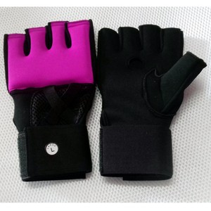 <b>Pink</b> GEL PADDED PROWRAPS Inner Hand <b>Wrap</b> Glovse MMA Boxing Wrist Fight Pair AASI ENTERPRISES - Product Image 1