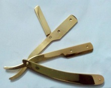 Maquinilla de afeitar para hombres Afeitado aceptable Barbero Hombres Maquinilla de afeitar Premium Acero inoxidable Logotipo personalizado Hoja deslizante personalizada - Product Image 4