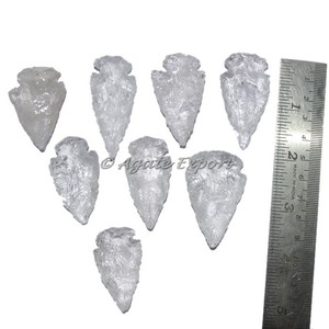 Puntas de flecha de ágata de alta calidad de cuarzo de cristal y exportador de piedras semipreciosas - Product Image 1