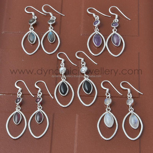 925 Silver <b>Earrings</b> ER108 Mix Lot for Wedding Party or Gift Elegant Jewelry - Product Image 1