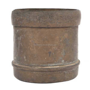 Pot en Bronze indien, outil en cuivre, couleur Antique, fait à la main, 1 pièce - Product Image 1