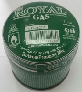 Macedonia OEM Camping hogar 190 gr Gas butano - Product Image 4