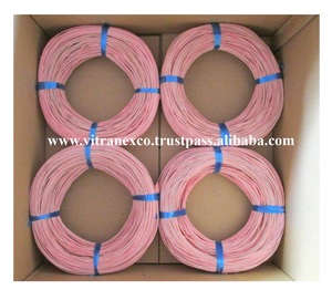 Núcleo de Ratán Redondo, Natural, Duradero y Flexible, Material de Ratán Suave y Resistente para Fabricación de Muebles, Cestería y Manualidades - Product Image 3