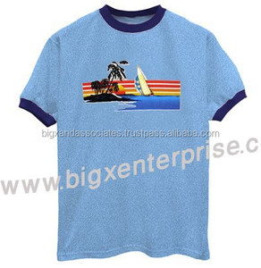 Vente en gros Chemise de compression Impression personnalisée Motif/Logo 100% coton T-shirt imprimé pour hommes et femmes T-shirt imprimé unisexe - Product Image 2