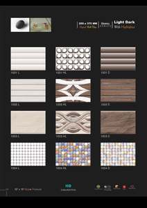 Azulejos de Pared para Cocina Digitales Combinados de 10x15, Color Verde, Función Antibacteriana y Resistente al Fuego - Product Image 2