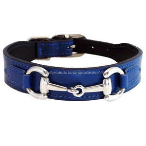 Nuevo <span class=keywords><strong>collar</strong></span> de perro de lujo al por mayor personalizado fuerte nuevo diseño elegante ajustable collares de cuero para mascotas con hebilla de Metal para perros - Product Image 5