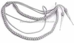 Vestido de Aiguillette de plata tejido a mano alemán, cordón cómodo Mylar, puntas de Metal, Material de seda para vestidos de Regalia ceremonial - Product Image 3