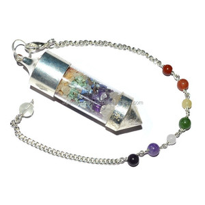 Pendentif en Agate Cuivrée Naturelle avec Effet Œil de Chat, Fait Main, 2 Pouces, Pierre de Guérison pour la Méditation - Product Image 1