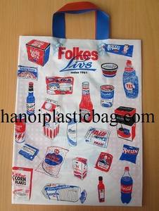 Fashion plastic bag with handle high quality good price - Product Image 4