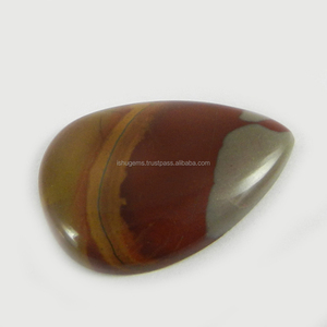 2.87 gms <b>Lovely</b> attractionl!! Natural Noreena Jasper 18x26mm Pear Cabochon, gemstone for jewleary IG0667 - Product Image 1