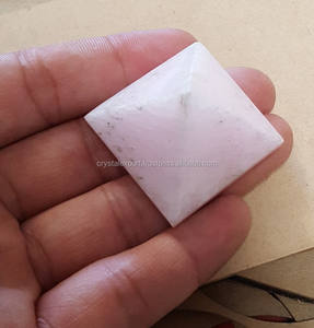Pyramide en Aragonite rose, vente en gros, fournisseur indien - Product Image 1