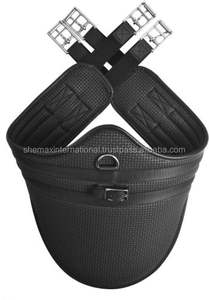 Shemax 2023 más vendido personalizado al por mayor Waffle Stud Girth/Guard equipo de equitación ecuestre de alta calidad en negro o marrón - Product Image 2