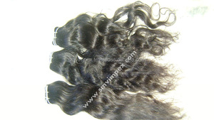 Buen Pelo Rizado remy pelo que teje No vertimiento pelo extensión del sur de la India natural cabello humano remy - Product Image 5