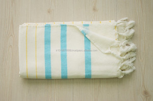 ผ้าขนหนูเทอร์รี่กลับแบบตุรกีผ้าฮัมมัมไก่งวงผ้าห่มชายหาดเทอร์รี่กลับคอลเลกชันหลังทำในตุรกี - Product Image 3