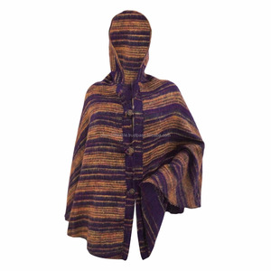 Manteau d'hiver en laine mélangé, pour femmes, 13 couleurs, style Boho, vêtements à la mode, horloge, taille libre - Product Image 2