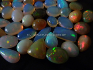 
 
 
 Opale éthiopienne naturelle, jeu de couleurs de feu, cabochons, pierres en vrac, calibrées, vente en gros |   Taille et poids personnalisables S - Product Image 6
