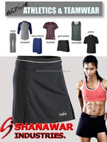 Falda Lápiz Deportiva de Maternidad para Mujer, Tallas Grandes, Verano, Casual, Gimnasio, Tenis, Mini, Chifón, Spandex/Poliéster