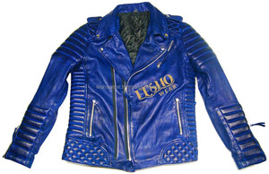 Premium Fashion Genuine Leather Motorcycle Jackets for Men Classic Stylish Outerwear Front Waterproof Breathable Wholesale - Product Image 3