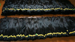 Extensions de cheveux humains vierges Remy du Vietnam, ondulés, en vrac, 100g - Product Image 4