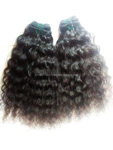 Trame de machine à cheveux bouclés indiens non transformés pour les prix d'usine - Product Image 4