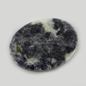 Gema de lepidolita Natural de 18x24mm, 3,60 gms, cabujón ovalado Popular, Gema suelta, IG0316 - Product Image 3