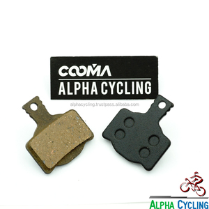 Plaquettes de frein à disque ALPHA CYCLING MTB pour Magura MT8/MT6/MT4/MT2 Matériau semi-métallique pour vélos de route et BMX - Product Image 1