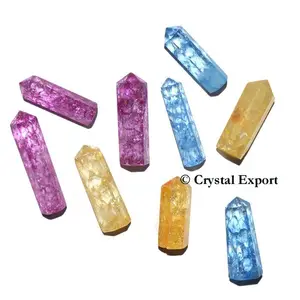 Top Seller Mix Crackle Crystal Point: Comprar Pontos de Cura A Baixo Custo